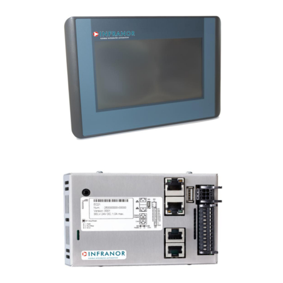 Infranor Xtracontrol DC2 User Manual