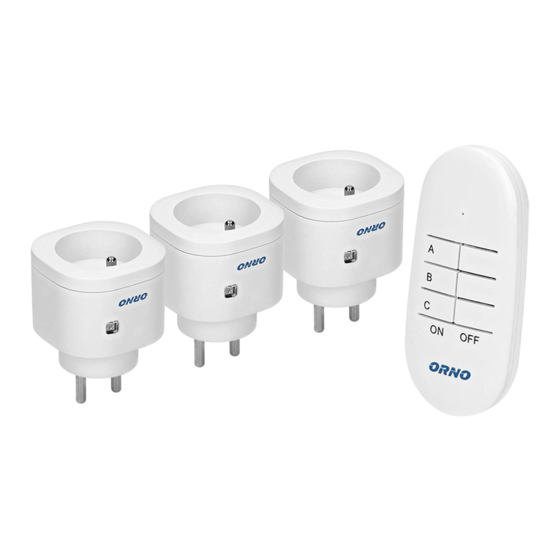 Orno OR-GB-438 Quick Start Manual
