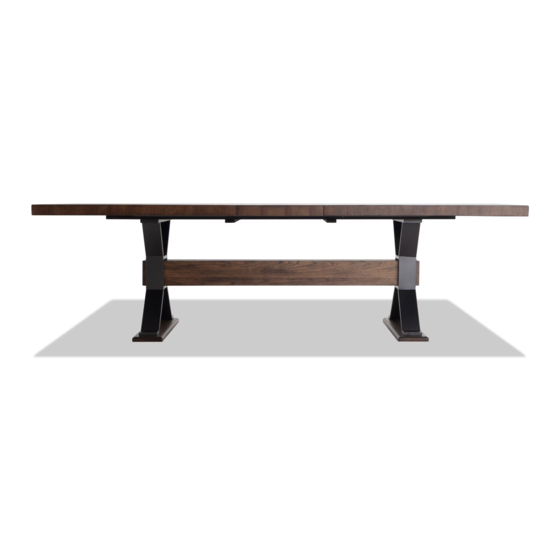 Bob's Discount Furniture Lennox 9 Piece Dining Set 20060220 Assembly Instruction Manual