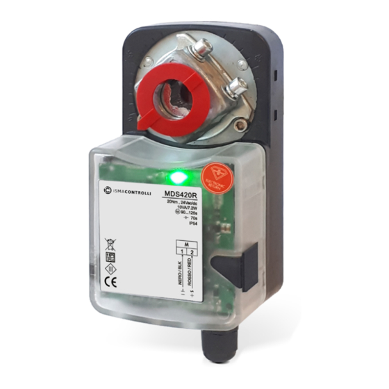 iSMA CONTROLLI MDS420R Quick Start Manual