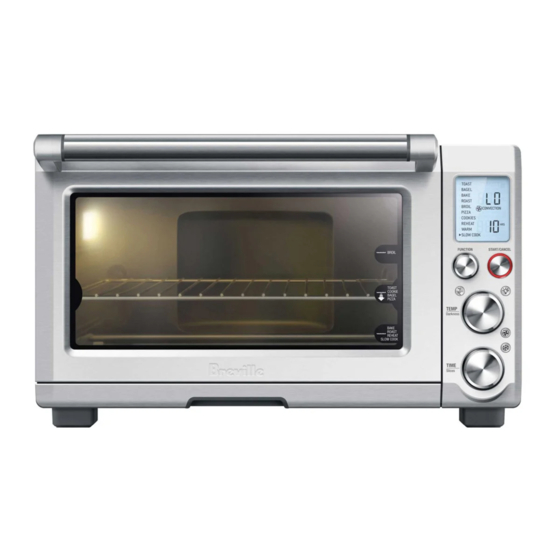 Breville Smart Oven Pro BOV845 Instruction Book