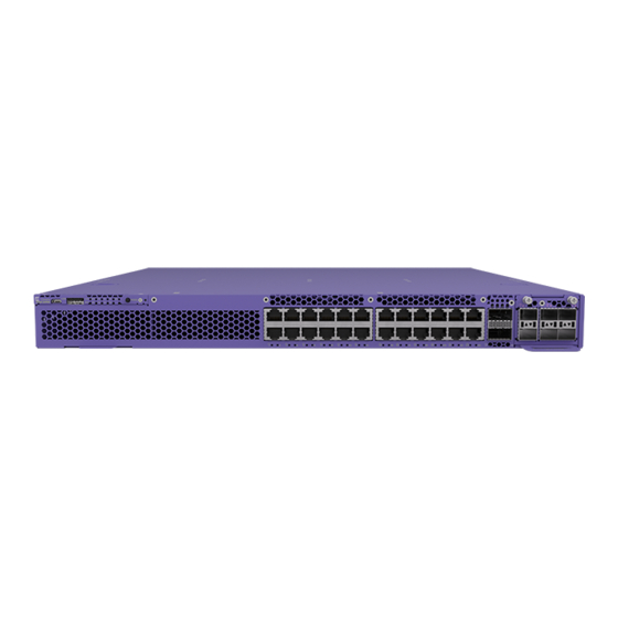 Extreme Networks ExtremeSwitching 5720 Series Hardware Installation Manual