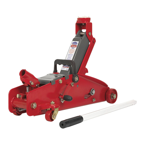 Sealey 2000LJ Instructions
