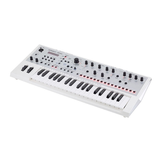 Roland XI Series Update Manual