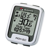 Sigma ROX 8.0 Instructions Manual