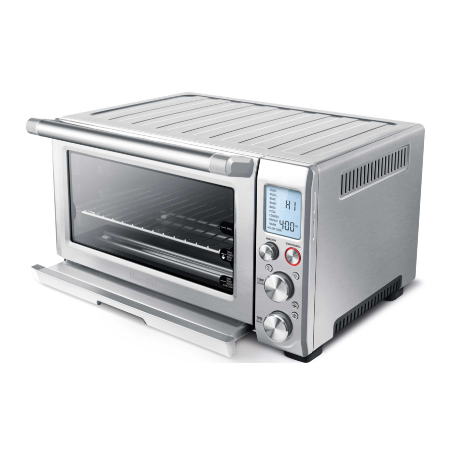 Breville Smart Oven Pro BOV845 Manual and Recipe Guide