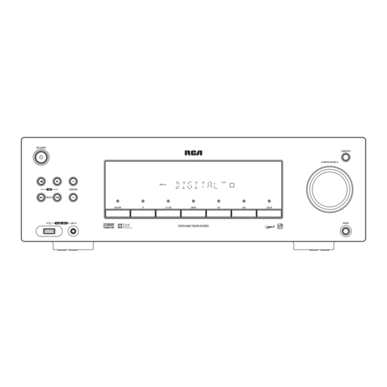 RCA RT2870 Quick Start Manual