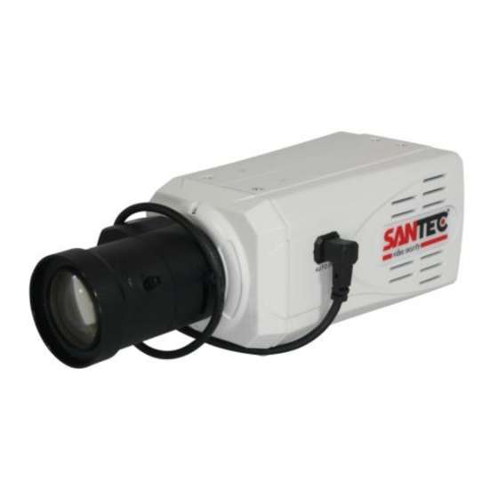 User Manuals: Santec SNC-3901MDN IP Camera
