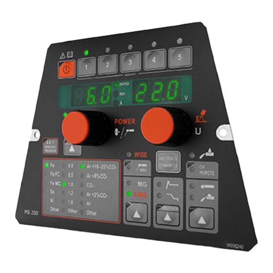 Kemppi FASTMIG MS 200 Operating Manual