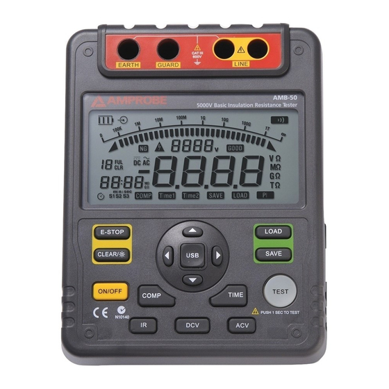 Amprobe AMB-50 Manuals