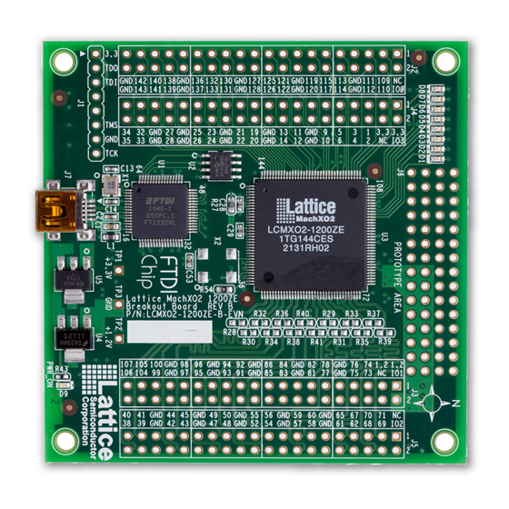 Lattice Semiconductor MachXO2 User Manual