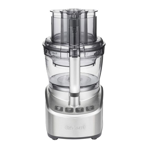 Cuisinart SFP-13 SERIES Operation