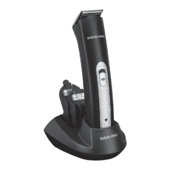 BaBylissPro BAB790U Quick Start Manual