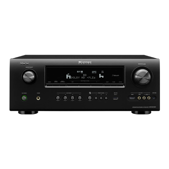 Denon AVR-2312CI Protocol Manual