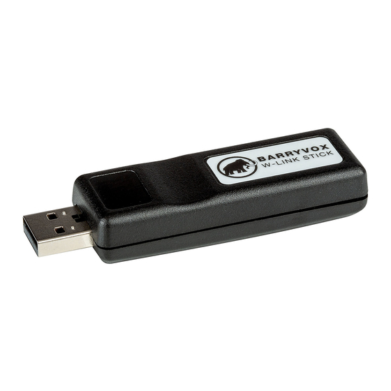 Mammut BARRYVOX W-LINK User Manual