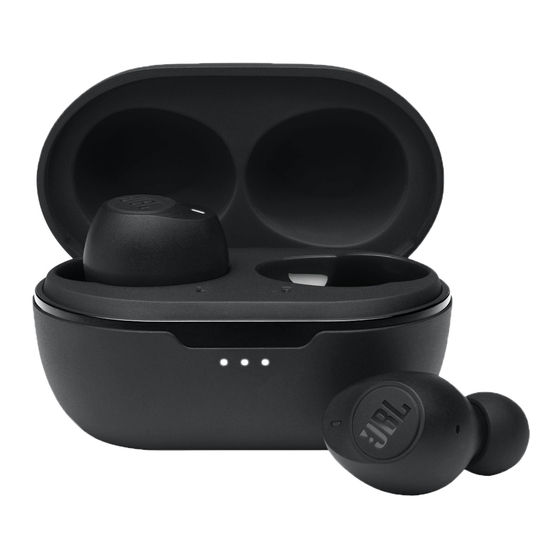 Harman JBL TUNE 115 TWS Quick Start Manual