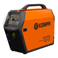 Kemppi FastMig MXF 67 Operating Manual