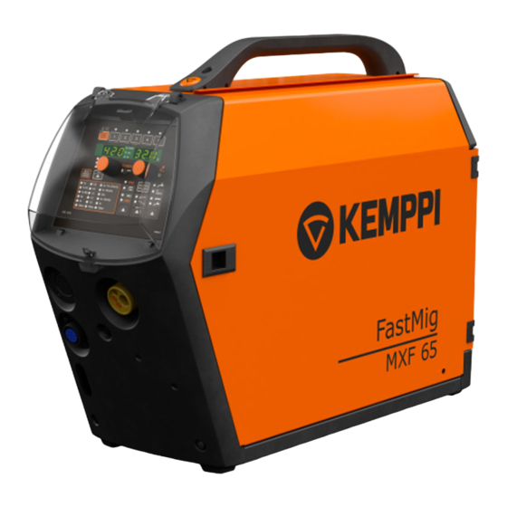 Kemppi FastMig MS 200 Operating Manual