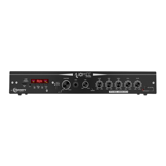 Taramps Homee Life Sound THS 4600 Manuals