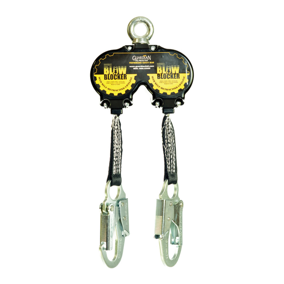Guardian Fall Protection 11002 Instruction Manual