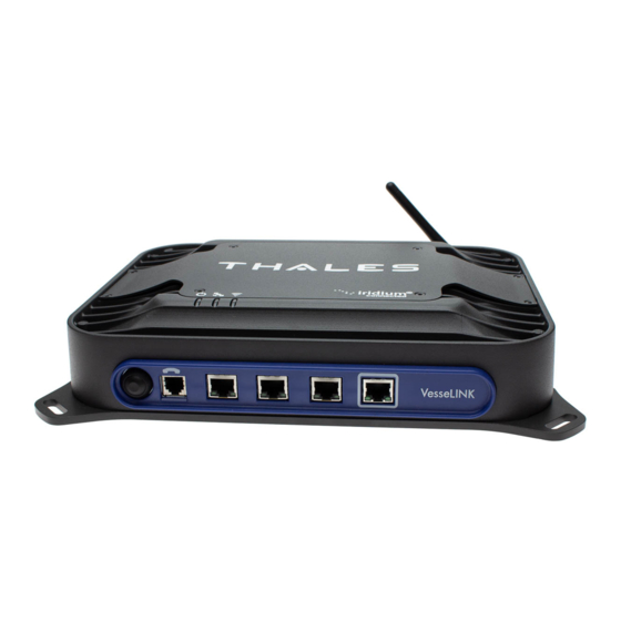 Thales VesseLINK 700 Quick Start Manual