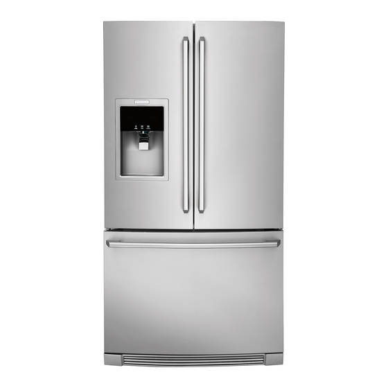 User Manuals: Electrolux EW23BC87SS Refrigerator