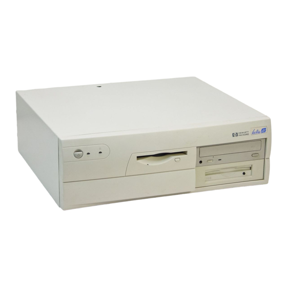 HP Vectra VEi8 Supplementary Manual