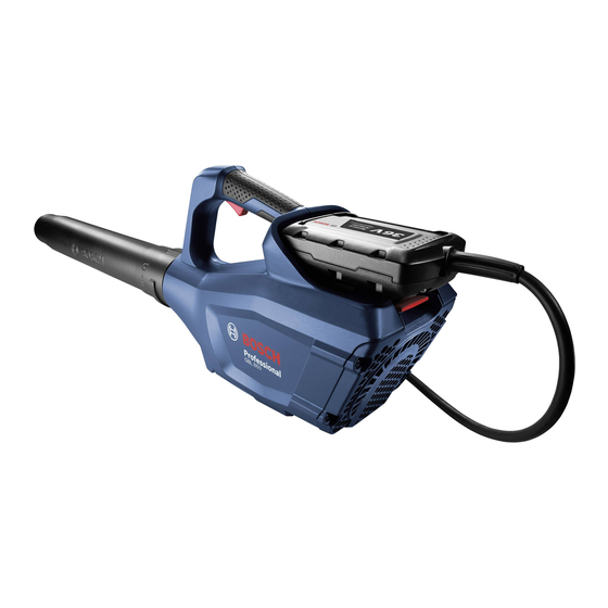 Bosch GBL 860 Original Instructions Manual