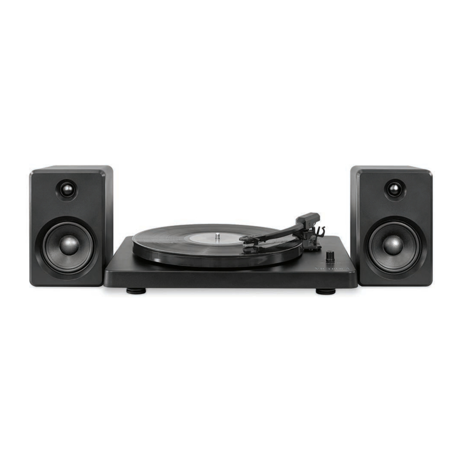 Victrola ITUT-420 - Modern Bluetooth Stereo Turntable Manual