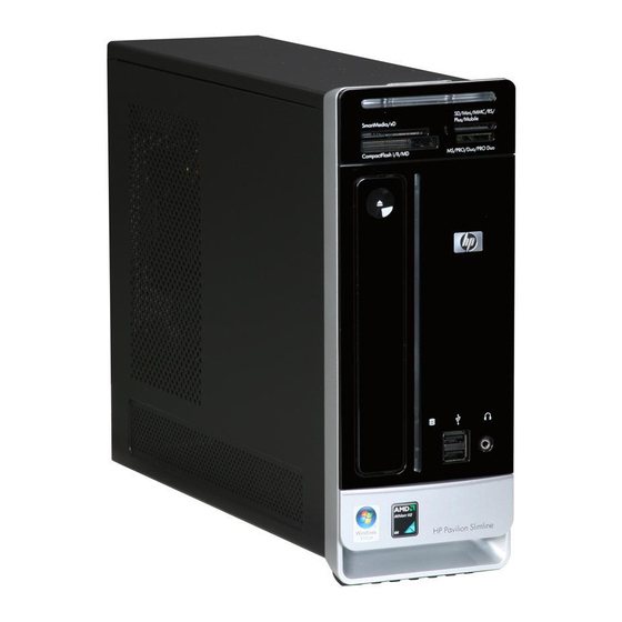 HP s3700f - Pavilion - Slimline Limited Warranty