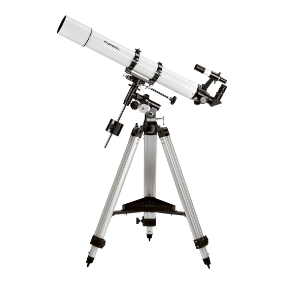 ORION TELESCOPES & BINOCULARS AstroView 90mm EQ 9024 Instruction Manual