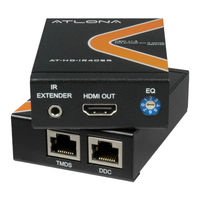 Atlona AT-HD-IR40SR User Manual