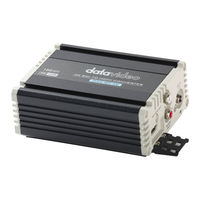 Datavideo DAC-8P Quick Start Manual