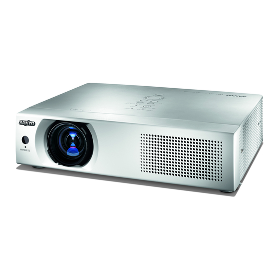 Sanyo PLC-XU115 Owner's Manual