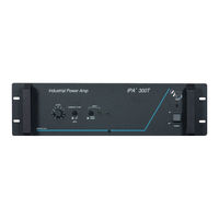 Peavey IPA 300Tl Operating Instructions Manual