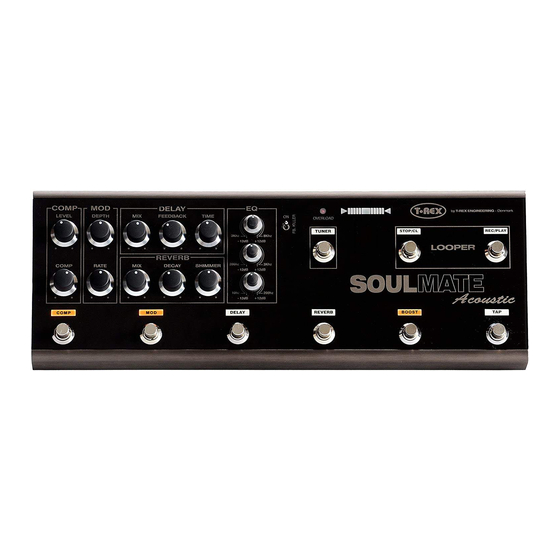 T-Rex SOULMATE ACOUSTIC User Manual