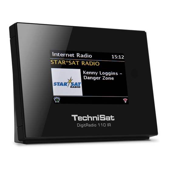 TechniSat DigitRadio 110 IR Instruction Manual