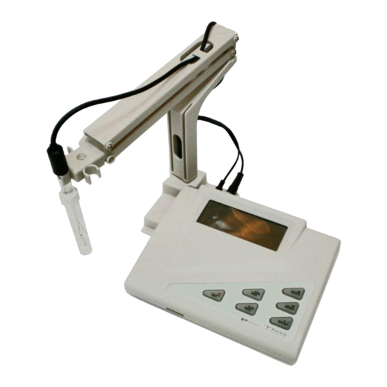Trans instruments BP3001 Operation Manual