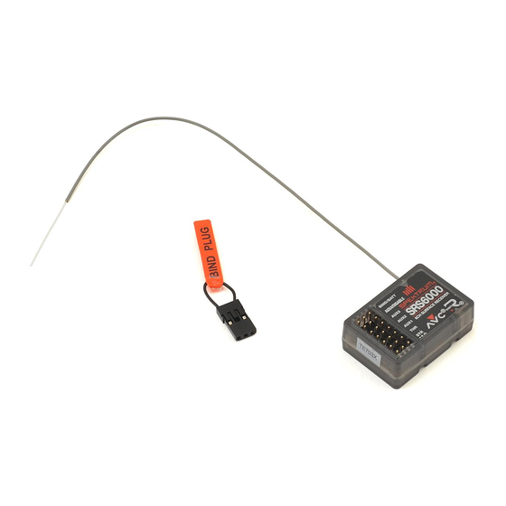 Spektrum SRS6000 Instruction Manual