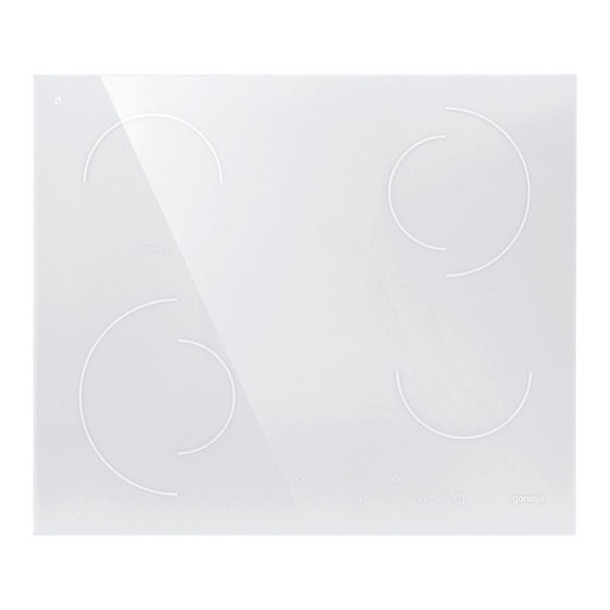 Gorenje Simplicity ECT6SY2W Instructions For Use Manual