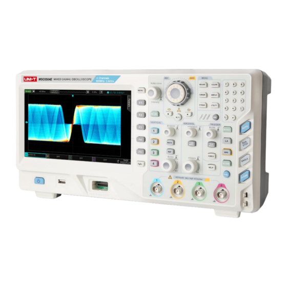 UNI-T MSO3000E Series Service Manual