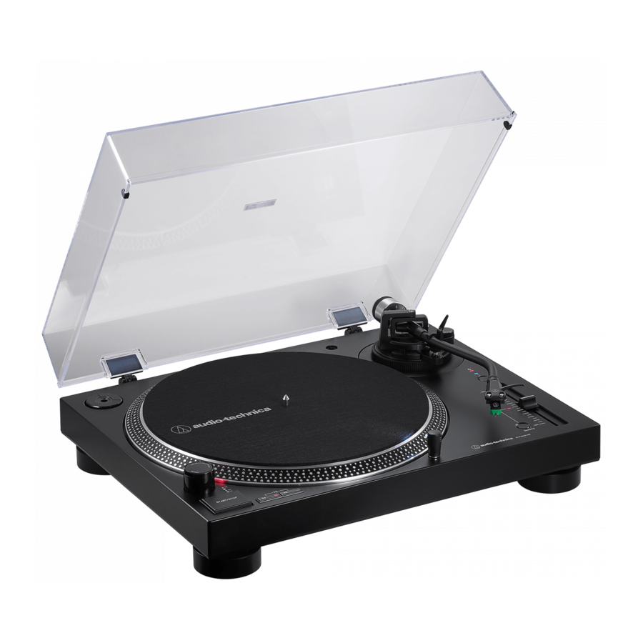 User Manuals: Audio-Techica AT-LP120XBT-USB Turntable