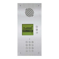 Aiphone TL-2000 Installation And Operation Manual