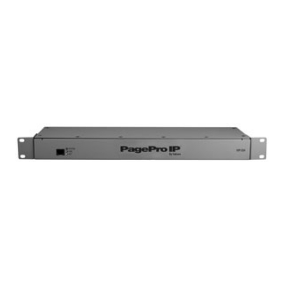 Valcom IP Solutions PagePro VIP-204 User Manual