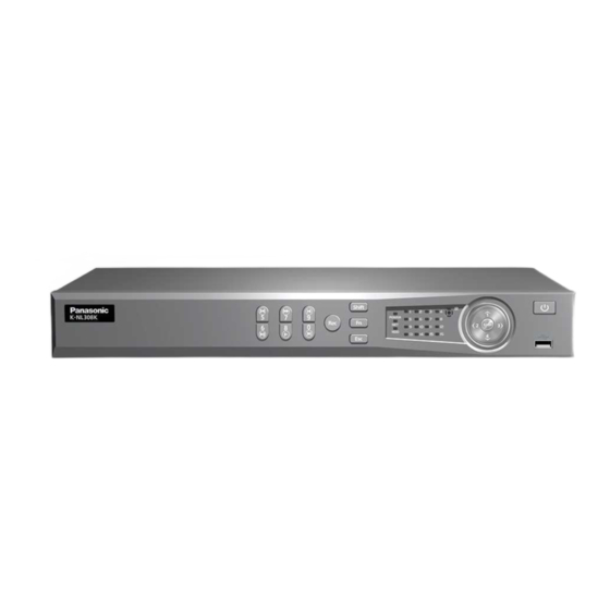Panasonic E series Operation Manual