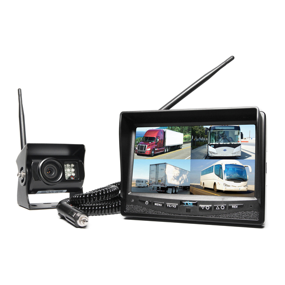 Rear view safety RVS-CW-CAM Product Manual Instaliation Instructions