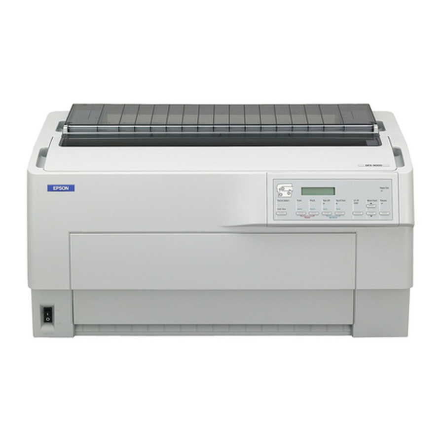 Epson DFX-9000 Start Here