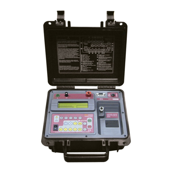 Circutor MD-5060 Technical Specifications And Operating Instructions