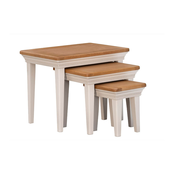 Birlea WINCHESTER NEST OF TABLES Assembly Instructions Manual