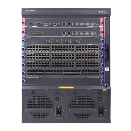 H3C S7500E-X Configuration Examples